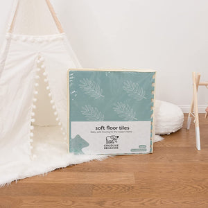 Leaf Theme Puzzle Play Mat Tiles – Soft Foam Baby Floor Mats-Toddler Play Mats