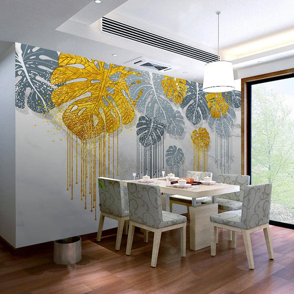 Leaf Wallpaper - Shop Dripping's Stunning Designs-Flower & Leaf Wallpaper