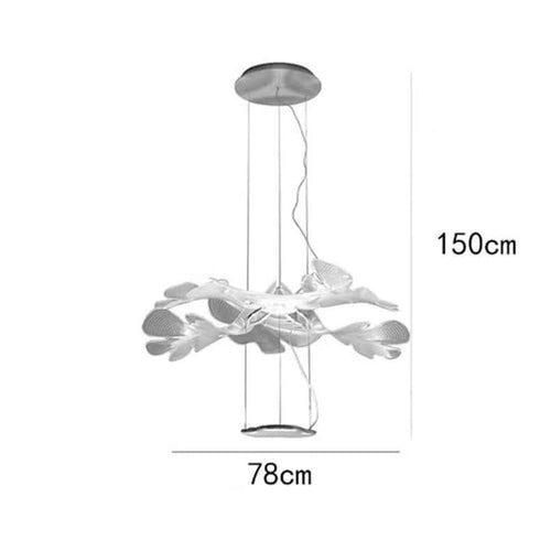Leaves Petals Unique Style Designer Chandelier Lighting-Ceiling Chandelier