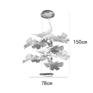 Leaves Petals Unique Style Designer Chandelier Lighting-Ceiling Chandelier