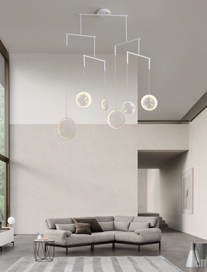 Lens - Chandelier Light: Illuminate Your Space with Style-Ceiling Chandelier