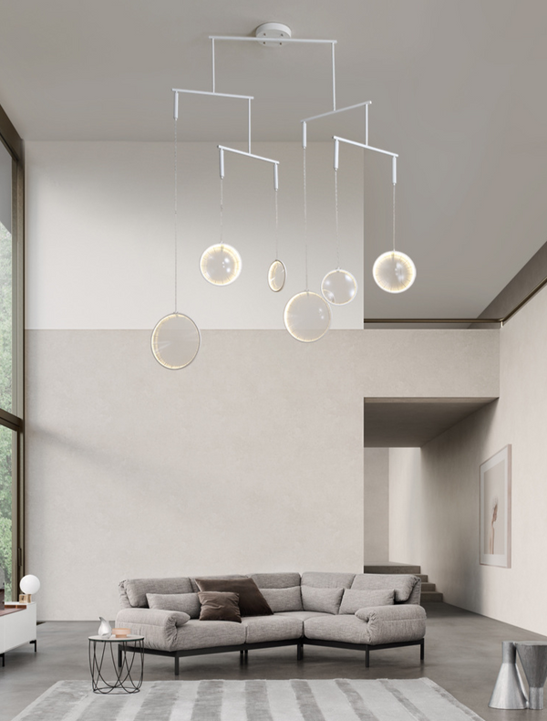 Lens - Chandelier Light: Illuminate Your Space with Style-Ceiling Chandelier