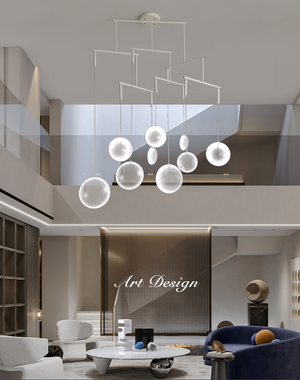 Lens - Chandelier Light: Illuminate Your Space with Style-Ceiling Chandelier
