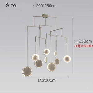 Lens - Chandelier Light: Illuminate Your Space with Style-Ceiling Chandelier