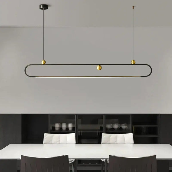 Line Art Kitchen Island Lighting-Kitchen Island