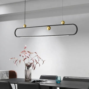 Line Art Kitchen Island Lighting-Kitchen Island
