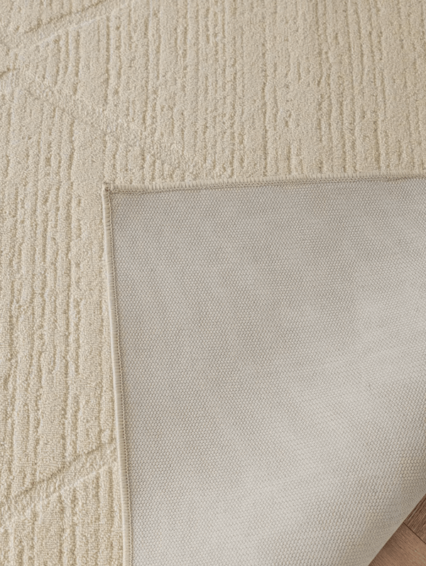 Linear Hexa 3D Diatom Silk Rug for Living Room - Contemporary-Rugs & Carpets