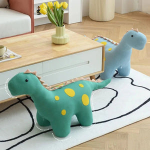 Little Dinosaur Stool Porch - Whimsical Wooden Comfort-Kids Sofas