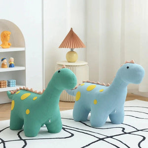 Little Dinosaur Stool Porch - Whimsical Wooden Comfort-Kids Sofas