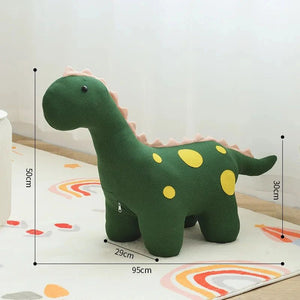Little Dinosaur Stool Porch - Whimsical Wooden Comfort-Kids Sofas