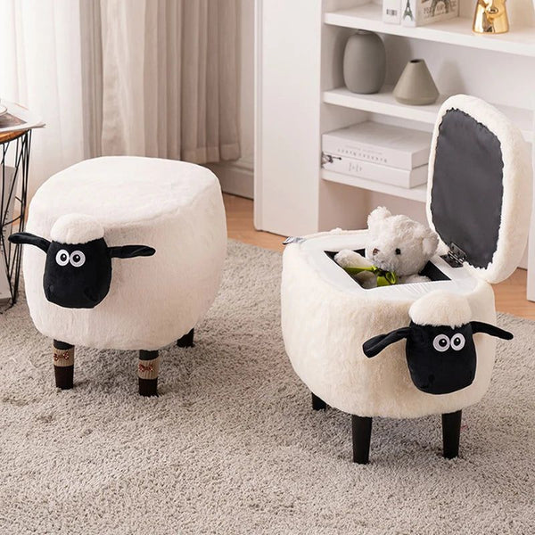 Little Sheep Stool - Simple and Modern Style-Kids Sofas