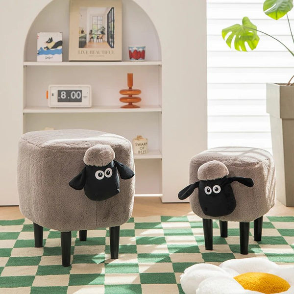 Little Sheep Stool - Simple and Modern Style-Kids Sofas