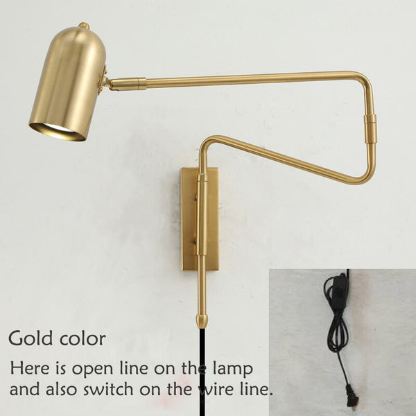 Long Arm Wall Lamp - Quality Lighting Solution-Wall Lights