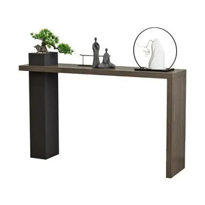 Long Narrow Hallway Solid Wood Console Table-Console Tables