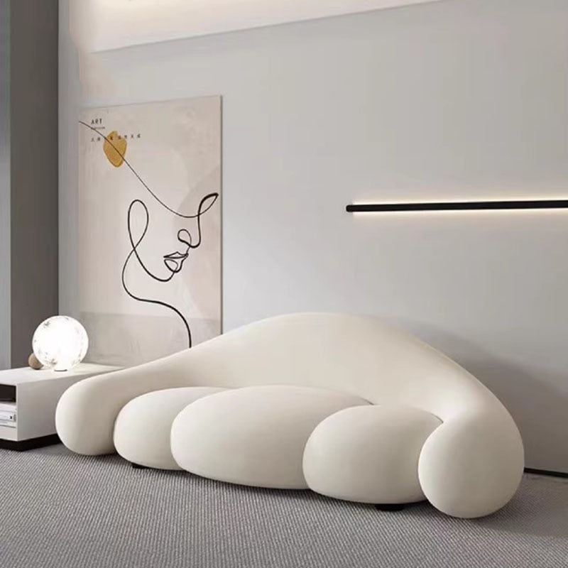 Loopy Cushioned Sofa: Comfortable and Stylish Furniture-Sofa Set