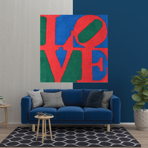 Love Abstract Canvas Wall Art-Wall Posters
