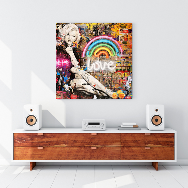 Love is the Answer: Marilyn Poster - Inspiration-Wall Posters