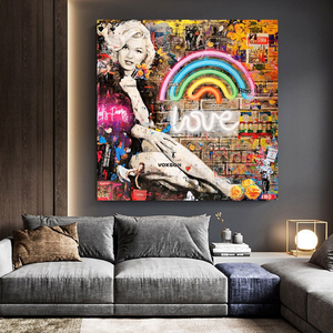 Love is the Answer: Marilyn Poster - Inspiration-Wall Posters