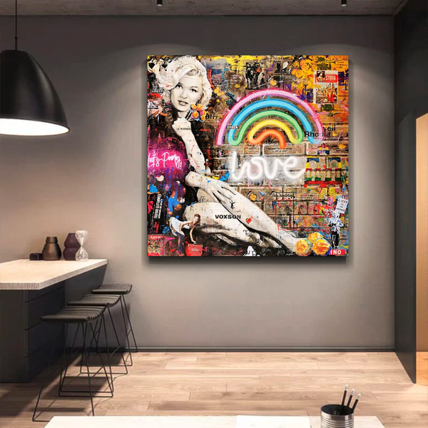 Love is the Answer: Marilyn Poster - Inspiration-Wall Posters