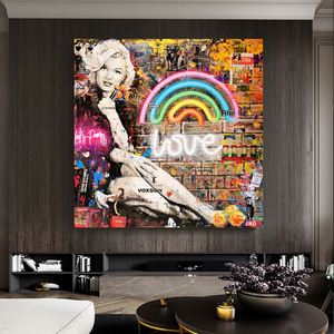 Love is the Answer: Marilyn Poster - Inspiration-Wall Posters