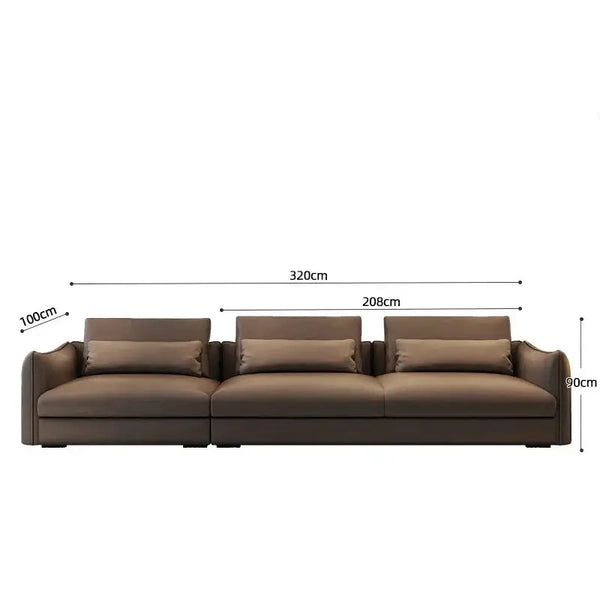 Loveseat Divani Designer Sofa Set – Premium Comfort-Sofa Set