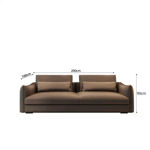Loveseat Divani Designer Sofa Set – Premium Comfort-Sofa Set