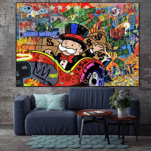 Lucky Strike: Mr Monopoly Poster - Authentic Collectible-Wall Posters