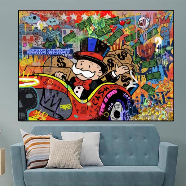 Lucky Strike: Mr Monopoly Poster - Authentic Collectible-Wall Posters