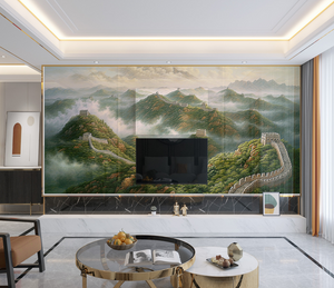 Lush Green Hills Design - Mountains Wallpaper Murals-Mountain Wallpaper