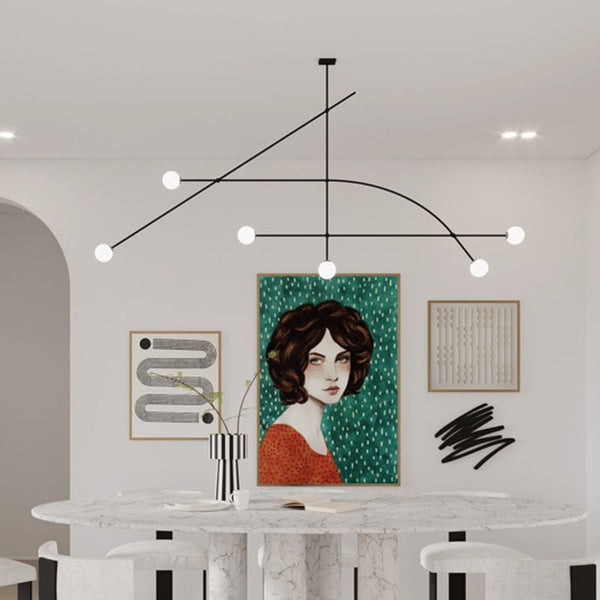 Lustre Bars Chandelier: Illuminate with Elegance-Kitchen Island