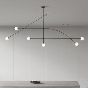 Lustre Bars Chandelier: Illuminate with Elegance-Kitchen Island