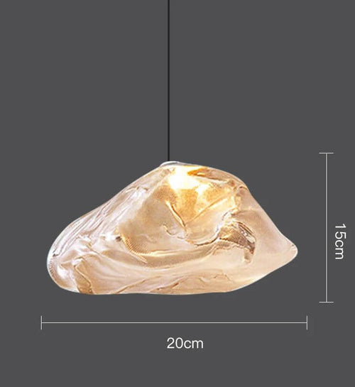 Lustre Lava Pendants Staircase Chandelier Lighting-Staircase Chandelier