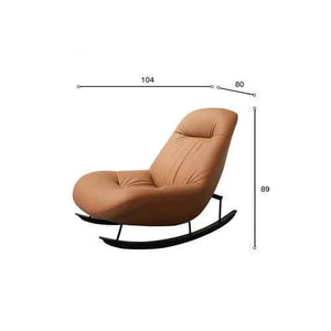 Luxurious Support Rocking Chair - Ultimate Relaxation Experience-Recliners