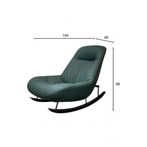 Luxurious Support Rocking Chair - Ultimate Relaxation Experience-Recliners