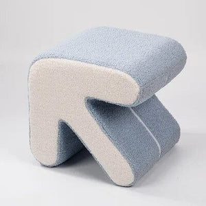 Luxury Arrow Small Minimalist Stool-Foot Stools