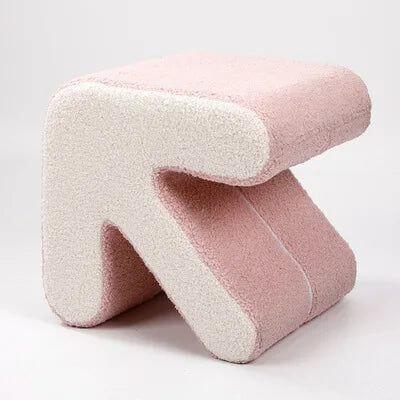 Luxury Arrow Small Minimalist Stool-Foot Stools