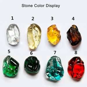 Luxury Crystal Stones LED Ceiling Chandelier-Staircase Chandelier