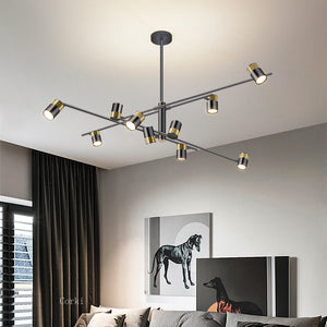 Lynx Design Chandelier: Rotatable Sputnik Chandelier-Ceiling Chandelier