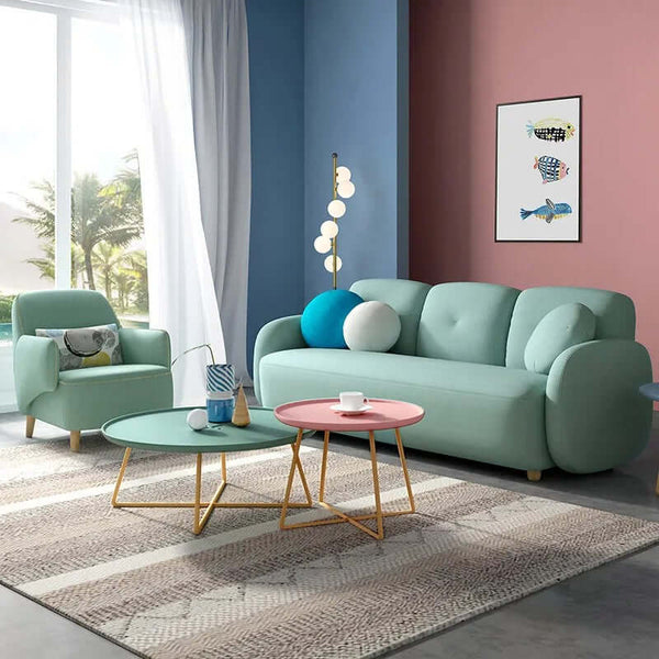 Macarons Designer Sofa Set: Elegant Furniture-Sofa Set