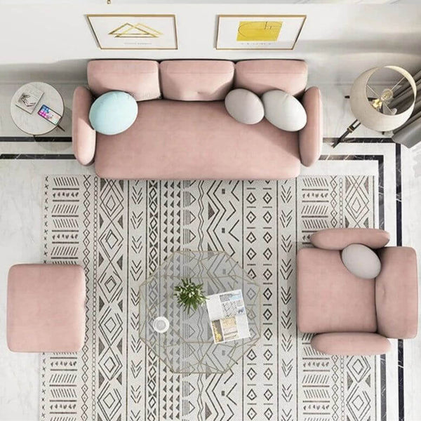 Macarons Designer Sofa Set: Elegant Furniture-Sofa Set