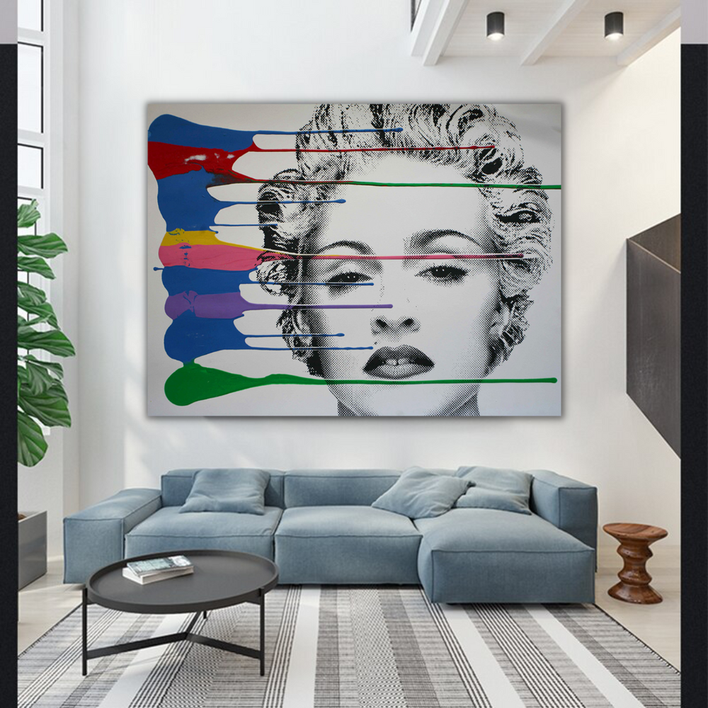 Madonna Poster: Paint Your Space with Iconic Art-Wall Posters