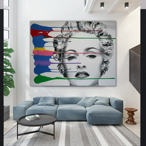 Madonna Poster: Paint Your Space with Iconic Art-Wall Posters