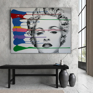 Madonna Poster: Paint Your Space with Iconic Art-Wall Posters