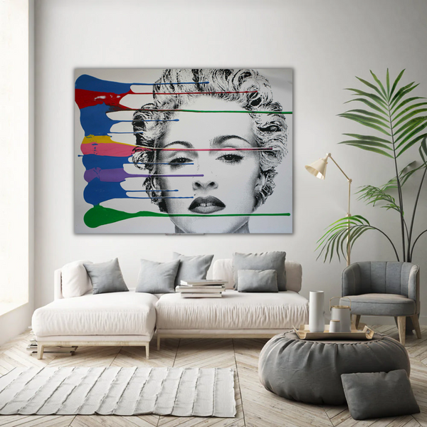 Madonna Poster: Paint Your Space with Iconic Art-Wall Posters