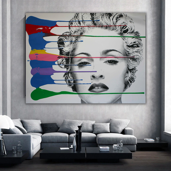 Madonna Poster: Paint Your Space with Iconic Art-Wall Posters