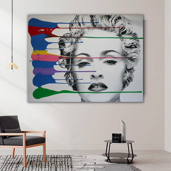 Madonna Poster: Paint Your Space with Iconic Art-Wall Posters