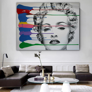 Madonna Poster: Paint Your Space with Iconic Art-Wall Posters