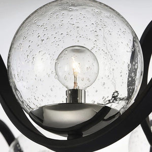 Magic Bean Molecular LED Chandelier with Glass Bubbles-Ceiling Chandelier