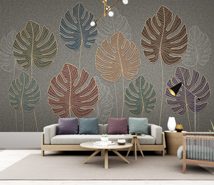 Maple Leafs Wallpaper Murals-Flower & Leaf Wallpaper