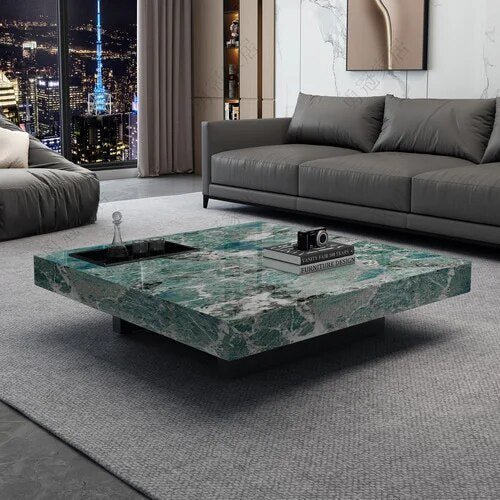 Marble Gloss Coffee Table-Coffee Table